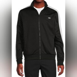DKNY Men's Canon Navy/White Zip Up Track Jacket Size M NWT MSRP $89.50